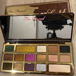 Brand new in box, unused Too Faced Chocolate Gold eye shadow palette